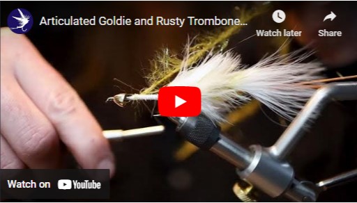 Tying the Articulate Goldie and Rusty Trombone Fishing Flies